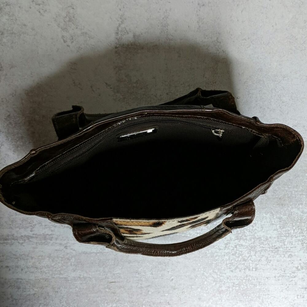 Innue Leather Calf Hair Purse/Handbag - EUC - Picture 5 of 8